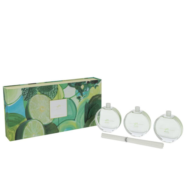 J-Line Doos met 3 geurolie mojito 32836 large