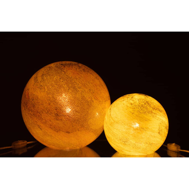 J-Line Lamp strepen rond glas large dany 20679 large