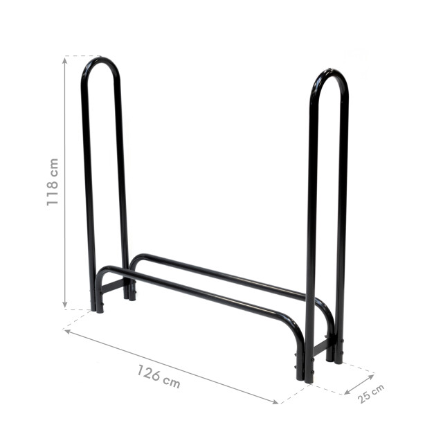 ShelterLogic ® sl90363 haardhout houtopslag met hoes brandhoutrek 126 cm 3078573 large