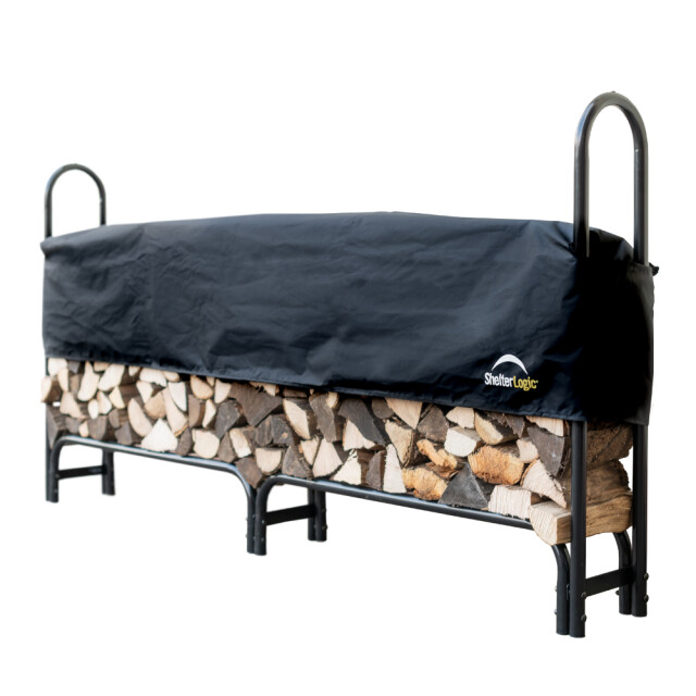 ShelterLogic ® sl90365 haardhout houtopslag met hoes brandhoutrek 244 cm 3078574 large