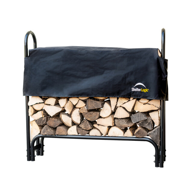 ShelterLogic ® sl90363 haardhout houtopslag met hoes brandhoutrek 126 cm 3078573 large