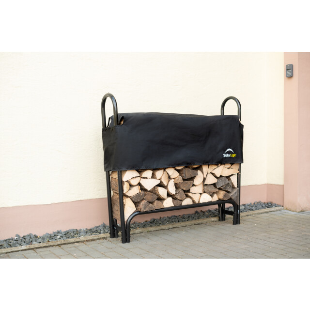 ShelterLogic ® sl90363 haardhout houtopslag met hoes brandhoutrek 126 cm 3078573 large