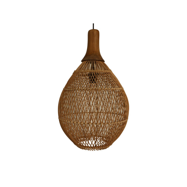 HSM Collection -hanglamp-34x34x58--rotan/teak 2923625 large