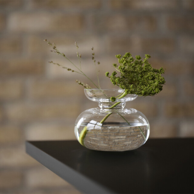Villa Collection Inu glazen vaas 11 x 9 cm 3078644 large