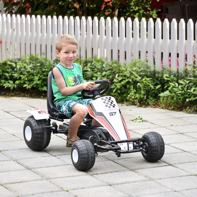 4goodz Homcom skelter met remmen /wit 3071760 large