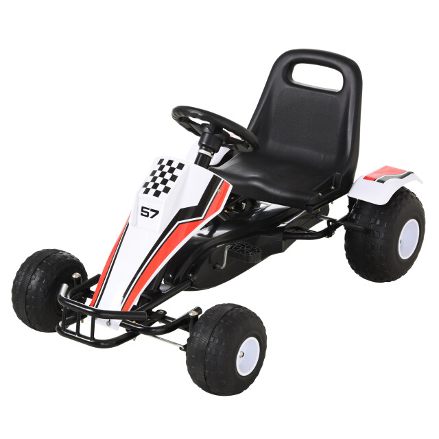 4goodz Homcom skelter met remmen /wit 3071760 large