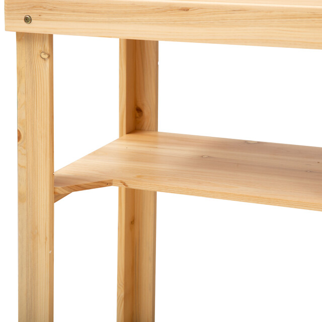 4goodz Oppottafel hout plantentafel tuinwerktafel met opbergvak 3071763 large