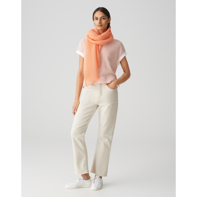 Opus Alavande scarf 10387113001100 mango 4834.16.0007 large
