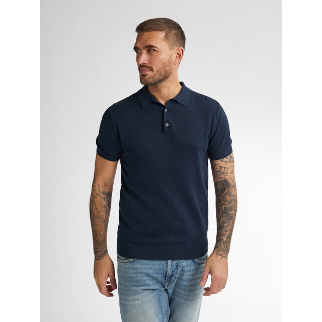Petrol Industries men knitwear polo m-1050-kwc207 5178 blue 05311.261.0066 large