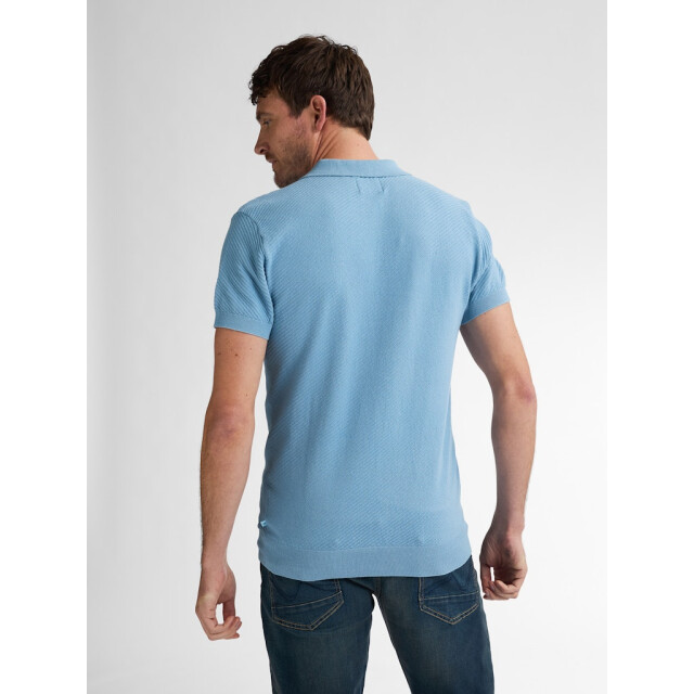 Petrol Industries men knitwear polo m-1050-kwc213 5187 pale blue 05311.240.0072 large