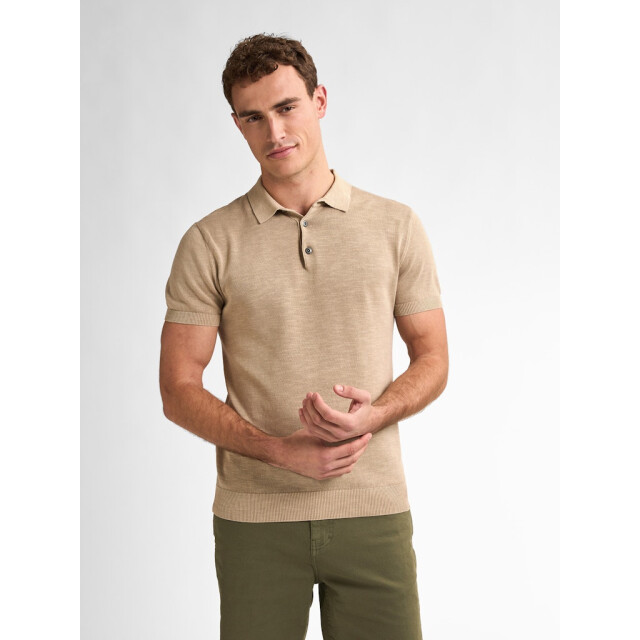 Petrol Industries men knitwear polo m-1050-kwc207 7130 light tan 05311.810.0002 large