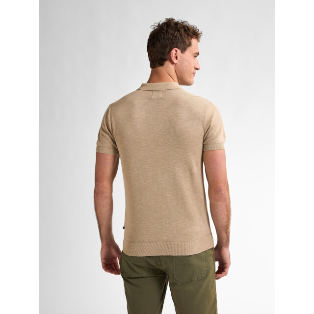 Petrol Industries men knitwear polo m-1050-kwc207 7130 light tan 05311.810.0002 large