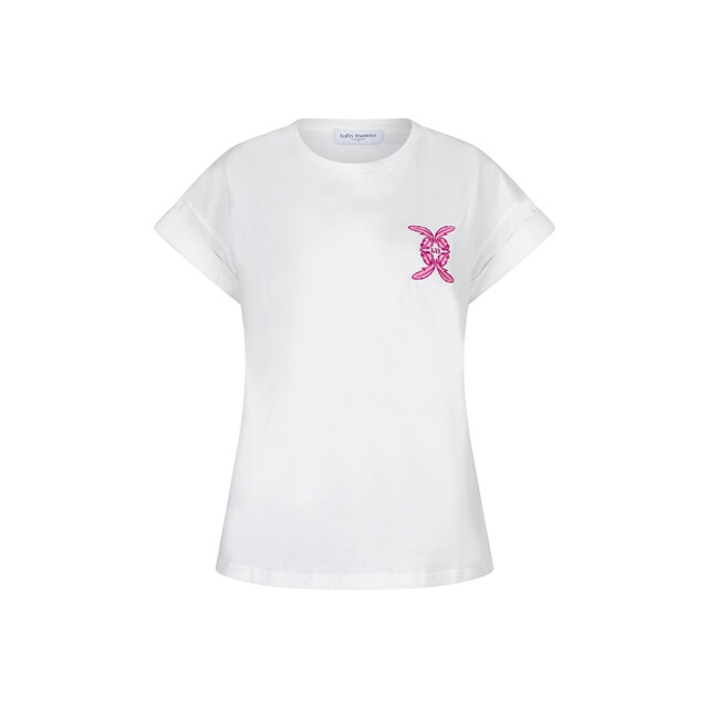 Lofty Manner shirt km qa14 t-shirt luca 100 white 06011.100.0223 large