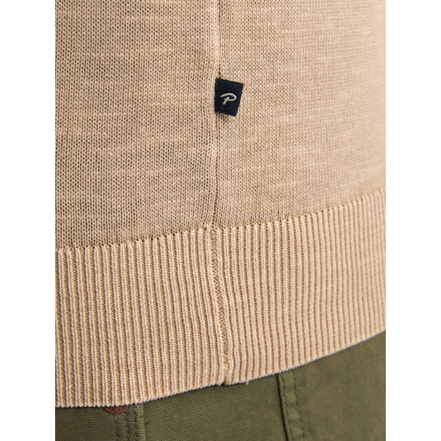 Petrol Industries men knitwear polo m-1050-kwc207 7130 light tan 05311.810.0002 large