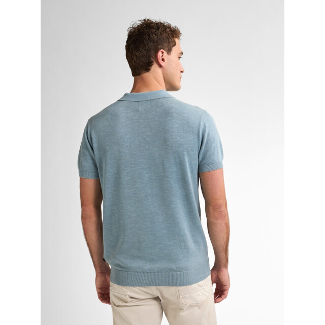 Petrol Industries men knitwear polo m-1050-kwc207 5187 pale blue 05311.240.0071 large