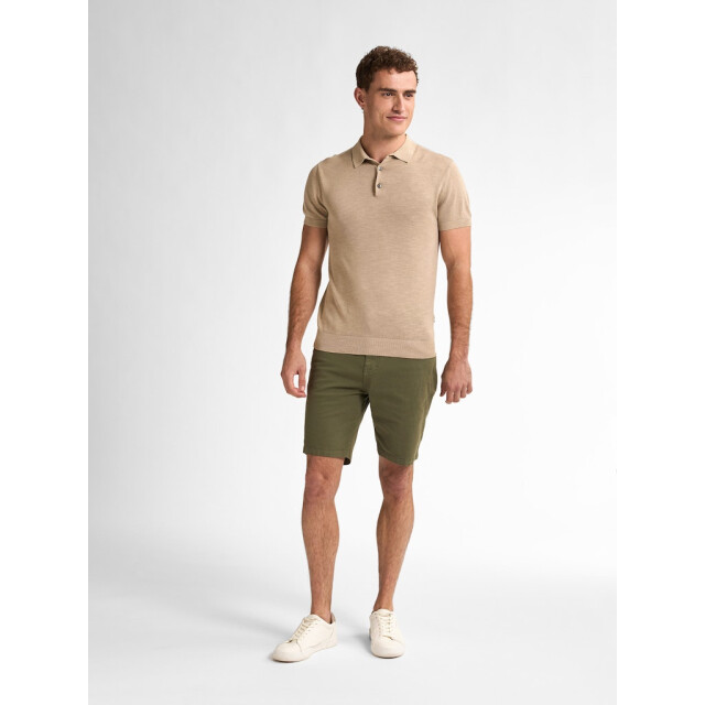 Petrol Industries men knitwear polo m-1050-kwc207 7130 light tan 05311.810.0002 large