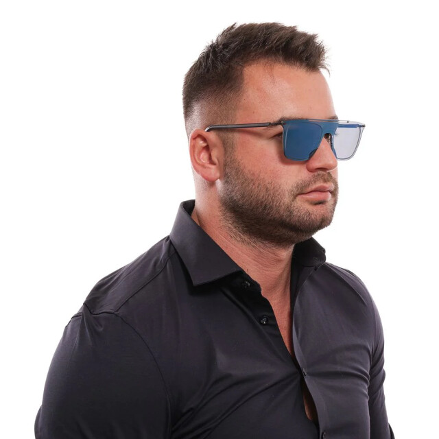 Police Heren zonnebril met 100% uva & uvb bescherming Police Blauwe Heren Zonnebril Met 100% UVA & UVB Bescherming large