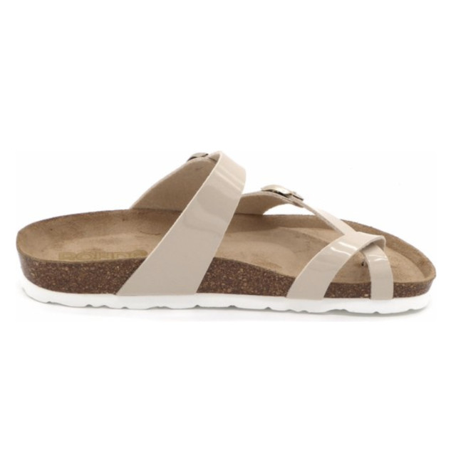 Rohde Teenslipper dames zacht voetbed Rohde Teenslipper Dames Beige - Zacht voetbed large