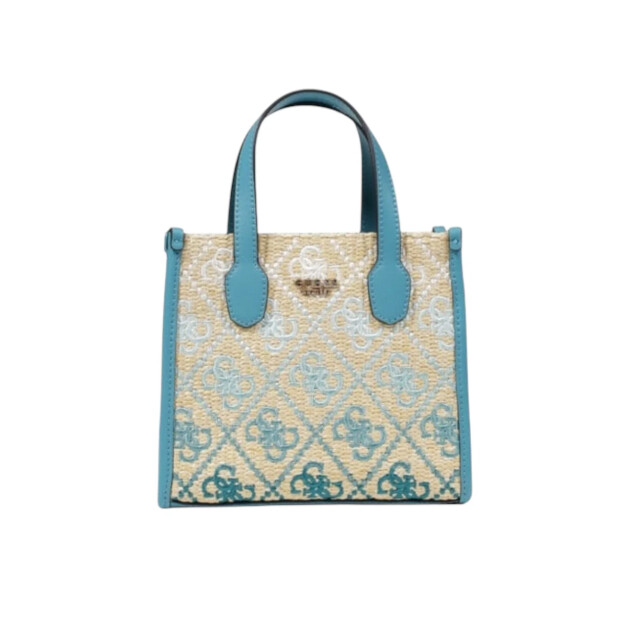 Guess Turquoise tote handtas Guess Turquoise Tote Handtas large