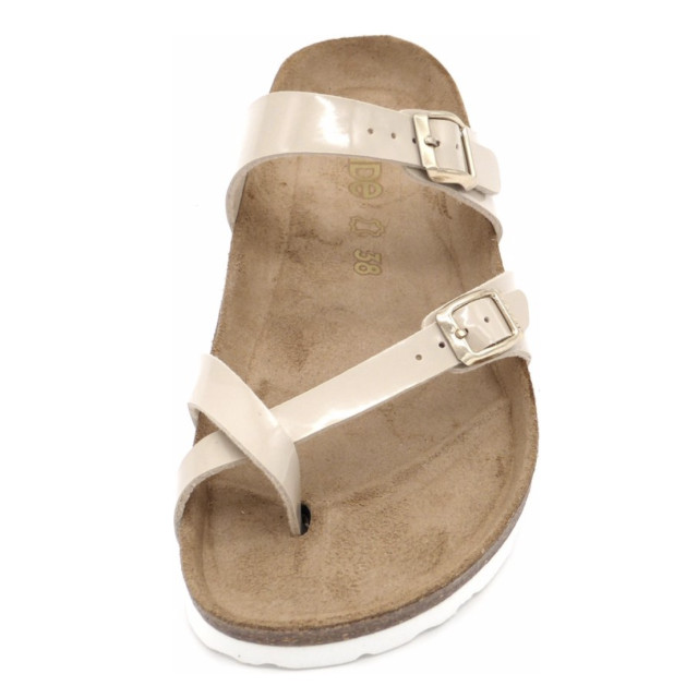 Rohde Teenslipper dames zacht voetbed Rohde Teenslipper Dames Beige - Zacht voetbed large