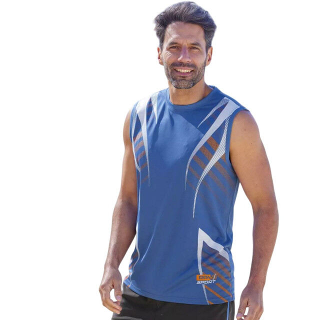 Atlas For Men Heren sportvest top (set van 2) UTAF1993_bluewhite large
