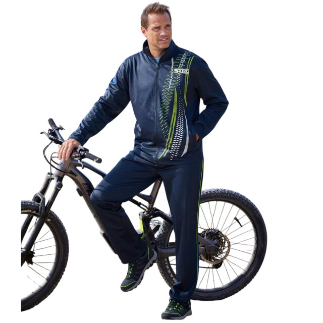 Atlas For Men Heren sportief trainingspak UTAF2034_navy large