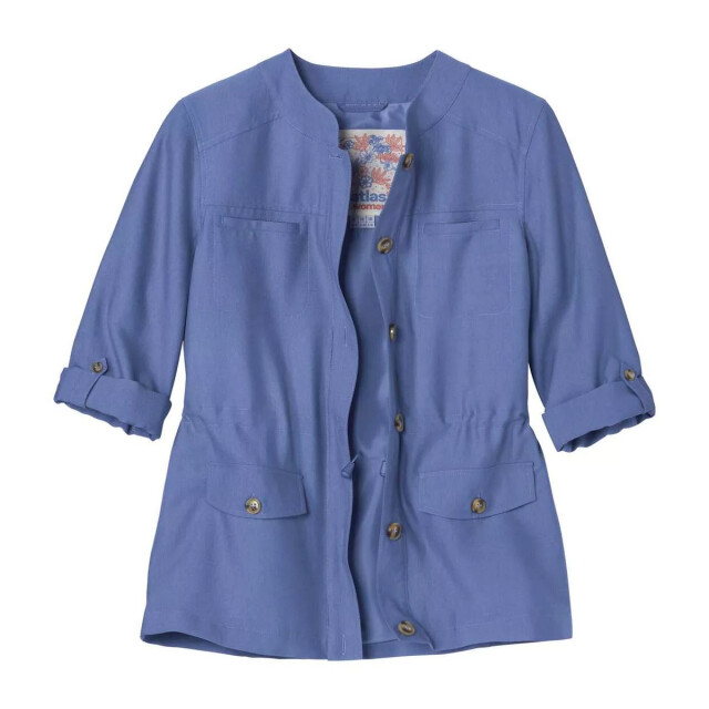 Atlas for Women Dames safari jas UTAF2054_lavenderblue large