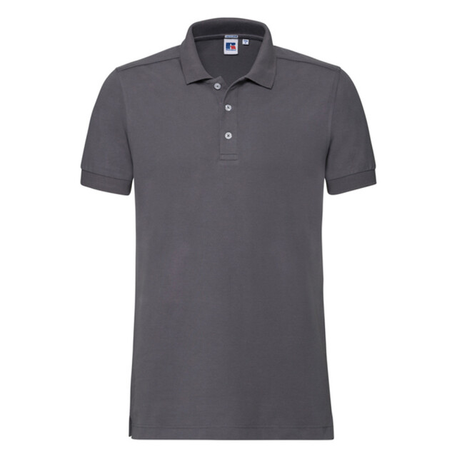 Russell Athletic Heren stretch poloshirt UTLT3890_convoygreysolid large