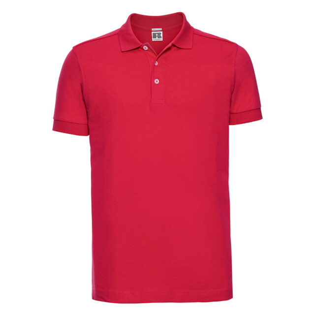 Russell Athletic Heren stretch poloshirt UTLT3890_classicred large