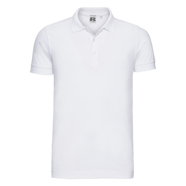 Russell Athletic Heren stretch poloshirt UTLT3890_white large