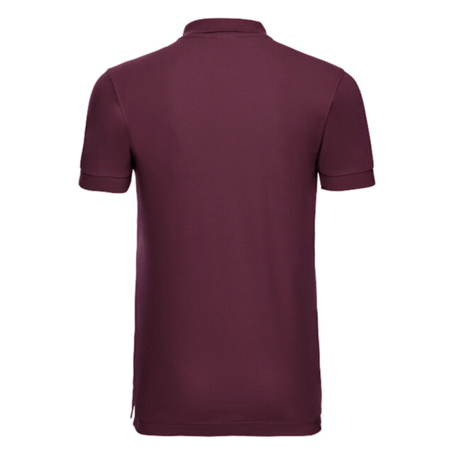 Russell Athletic Heren stretch poloshirt UTLT3890_burgundy large