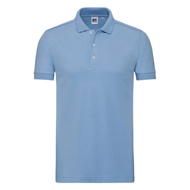 Russell Athletic Heren stretch poloshirt UTLT3890_sky large