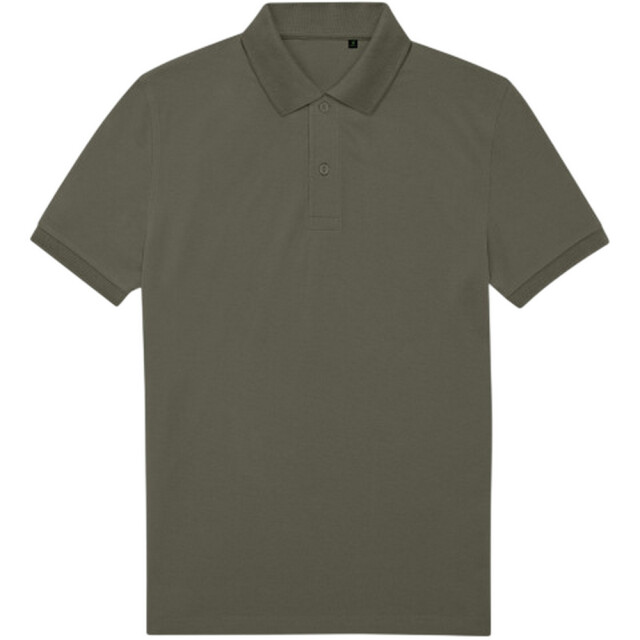 B and C Heren my eco polo 65/35 shirt UTLT5799_camogreen large