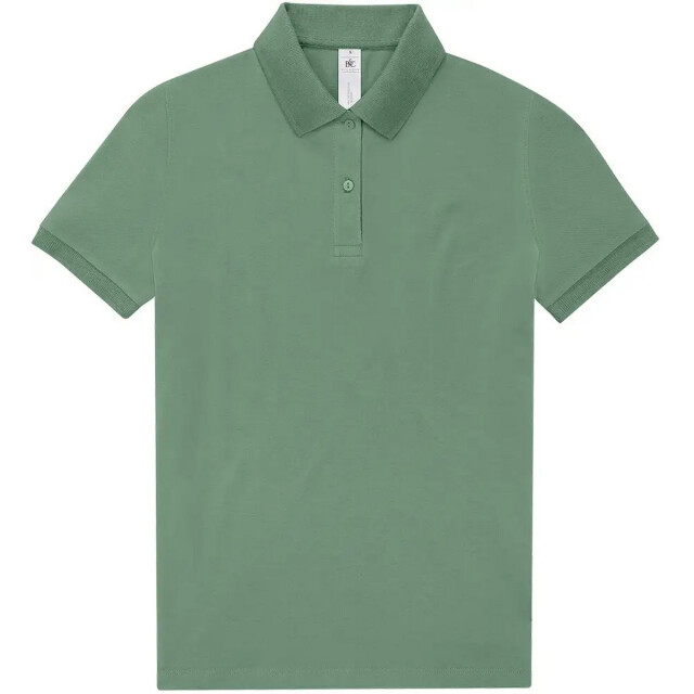 B and C Dames my polo 210 shirt UTLT5804_amalfigreen large
