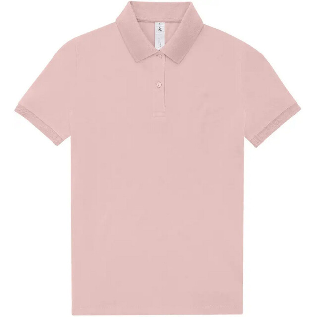 B and C Dames my polo 210 shirt UTLT5804_blushpink large