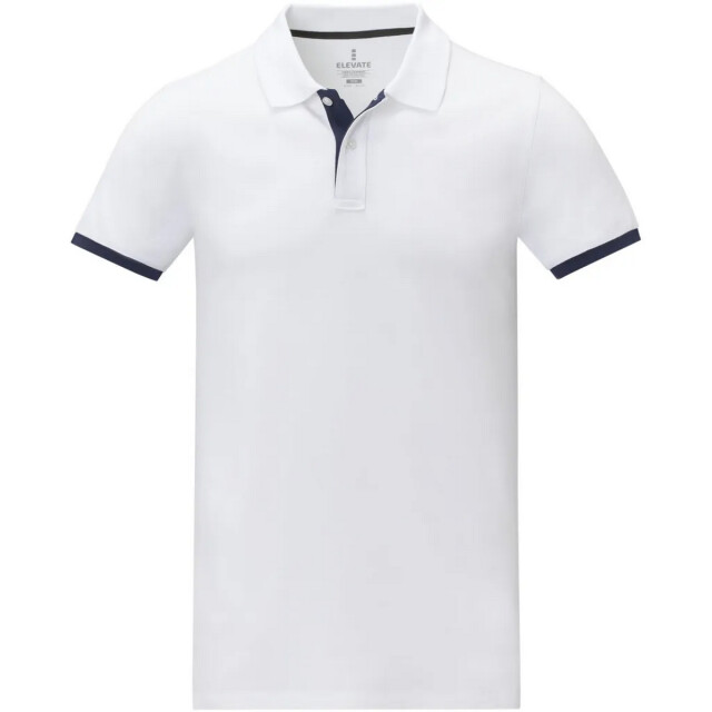 Elevate Life Heren morgan poloshirt UTLT5815_whitenavy large