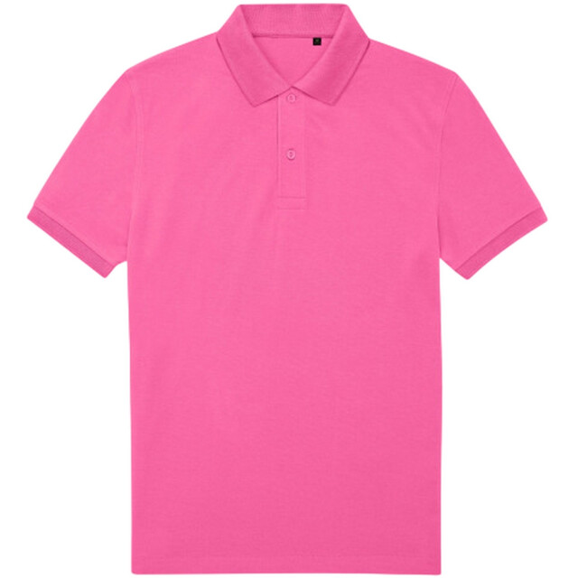 B and C Heren my eco polo 65/35 shirt UTLT5799_lotuspink large