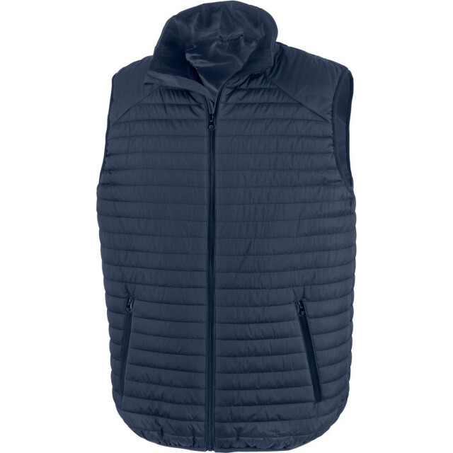 Result Heren thermoquilt gilet UTLT5836_navy large