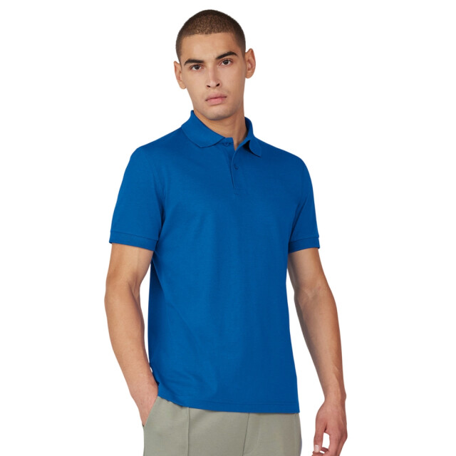 B and C Heren my eco polo 65/35 shirt UTLT5799_royalblue large