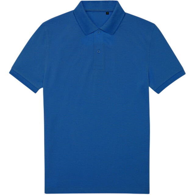 B and C Heren my eco polo 65/35 shirt UTLT5799_royalblue large