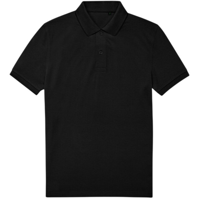 B and C Heren my eco polo 65/35 shirt UTLT5799_black large