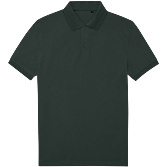 B and C Heren my eco polo 65/35 shirt UTLT5799_darkforest large