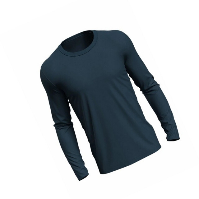 Stedman Stars Heren morgan t-shirt met lange mouwen UTLT4407_marinablue large