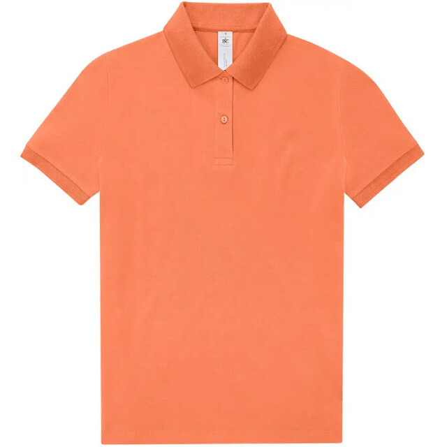 B and C Dames my polo 210 shirt UTLT5804_amalficoral large