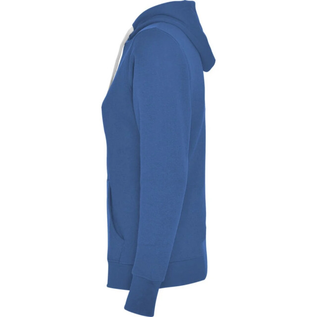 Roly Dames urban hooded polycotton sweatshirt UTLT5822_royalbluewhite large