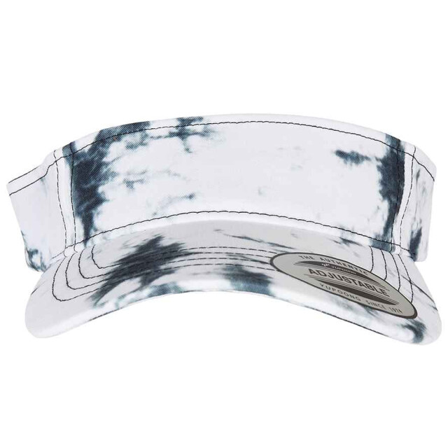Flexfit Batik kleurstof gebogen piek visor cap UTLT4263_blackwhite large