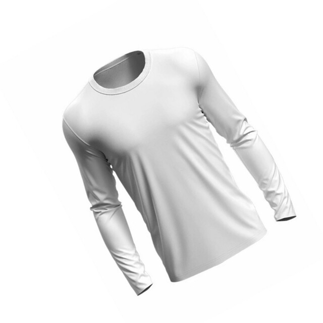 Stedman Stars Heren morgan t-shirt met lange mouwen UTLT4407_white large
