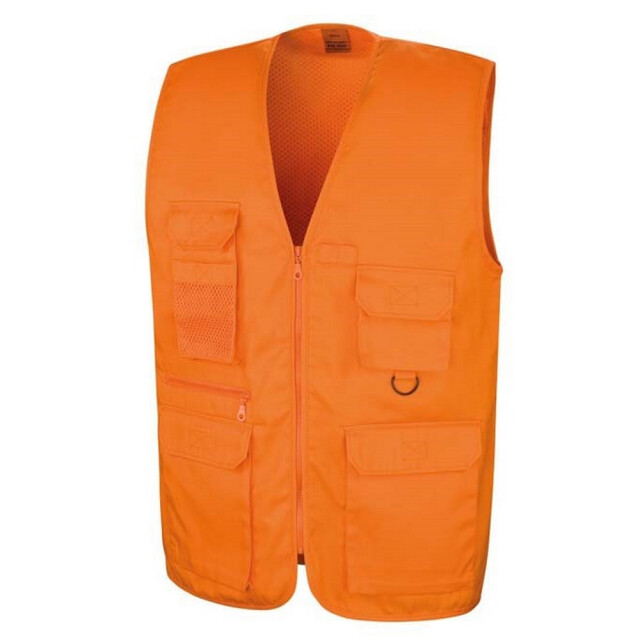 Result Unisex volwassen safari bodywarmer UTLT4463_orange large