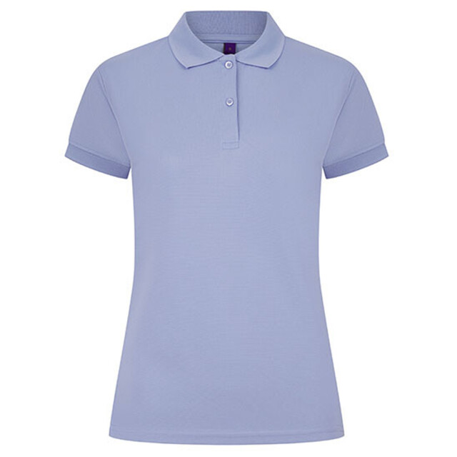 Henbury Dames coolplus vochtafvoerend poloshirt UTLT5930_lavender large