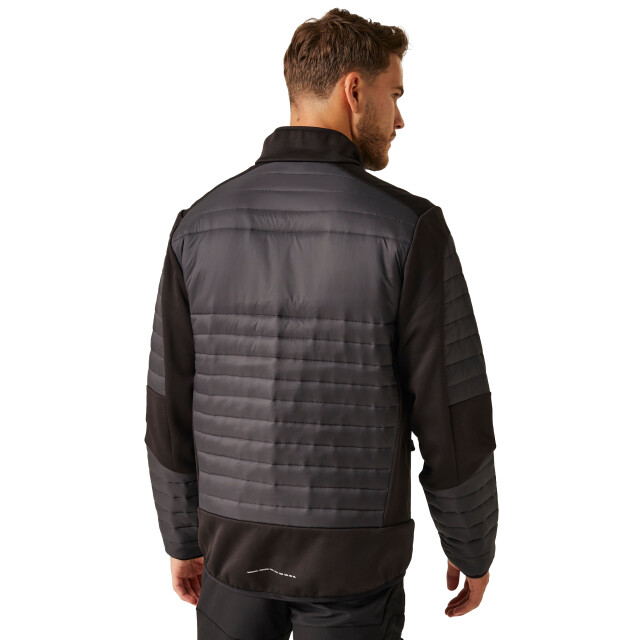 Regatta Heren e-volve thermal hybride jas UTRG9994_ashblack large